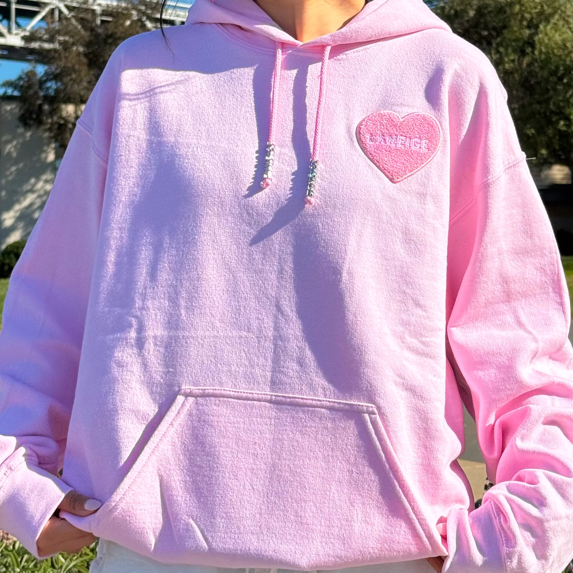 The Grove LA Pink Hoodie - Image 16
